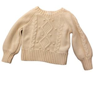 GAP Cream Sweater 2T